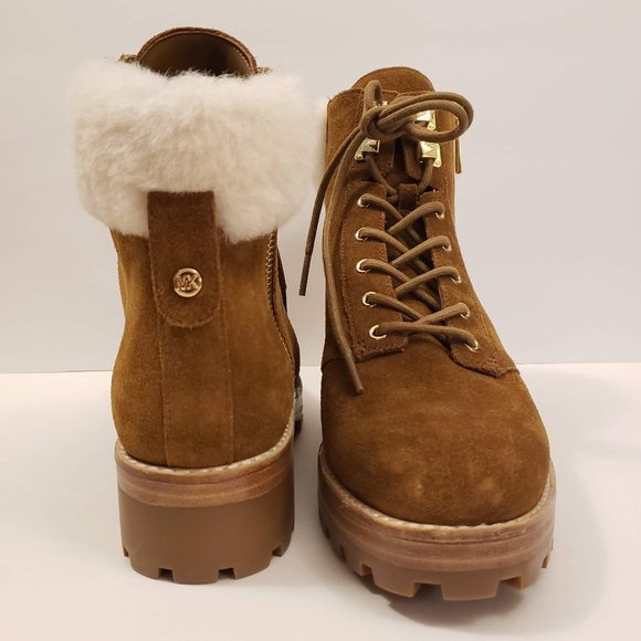 Michael Kors Booties Rosario Amber Shearling Suede - Picture 2 of 8